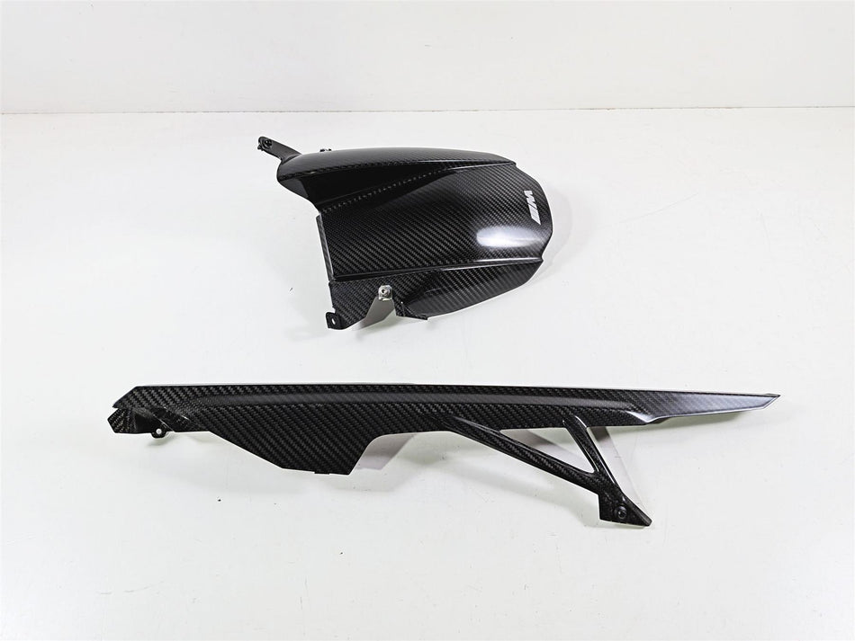 2024 BMW S1000RR K67 M-Series Carbon Fiber Chain Guard & Rear Fender 77318404077