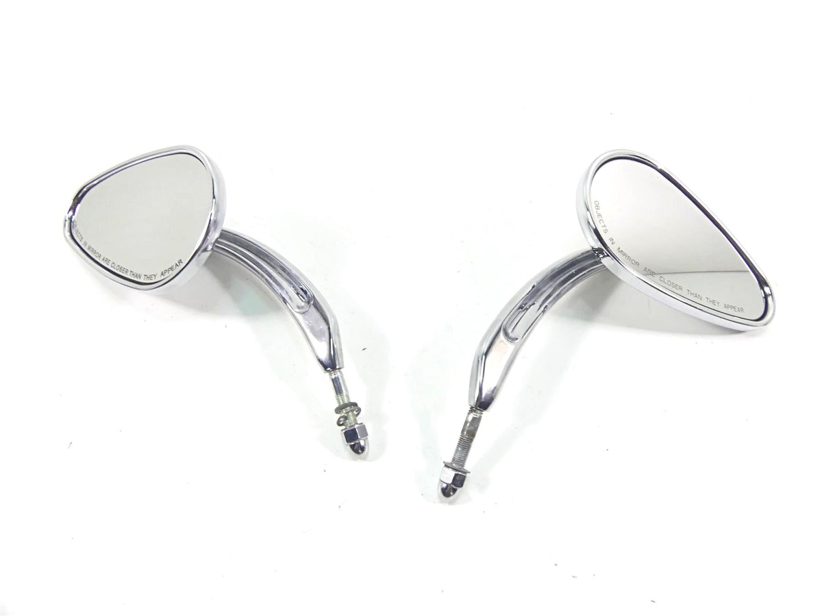2007 Harley Touring FLHRSE CVO Road King Bullet Chrome Mirrors 91927-03 91840-03 {{ shop.shopifyCountryName }} - Mototech271