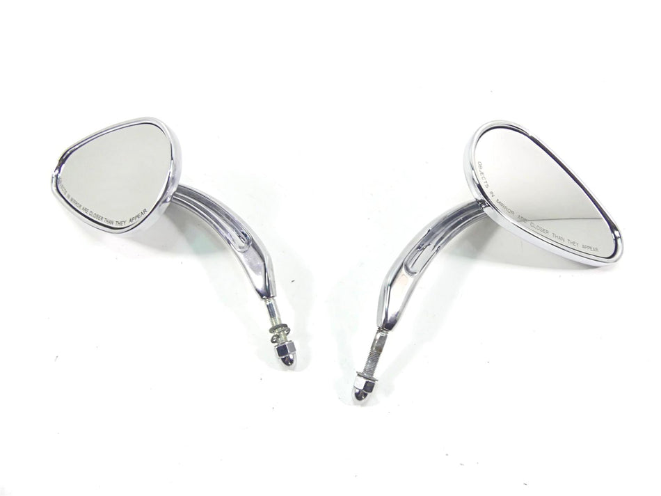 2007 Harley Touring FLHRSE CVO Road King Bullet Chrome Mirrors 91927-03 91840-03 {{ shop.shopifyCountryName }} - Mototech271