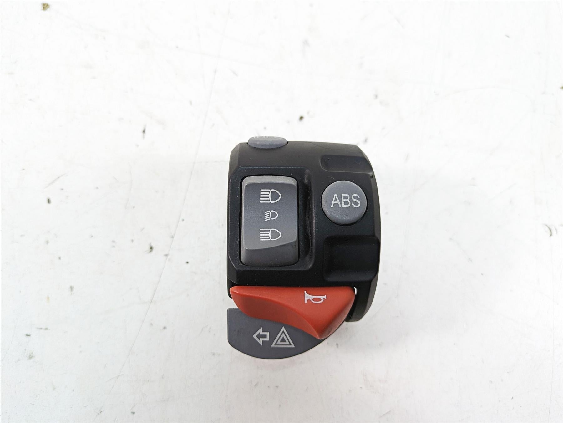 2007 BMW R1200GS K255 Adv Left Hand Abs Info Lights Control Switch 61317704615 {{ shop.shopifyCountryName }} - Mototech271