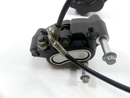2014 Harley FXDL Dyna Low Rider Front Brake Caliper & Line Set 41300001 41300002 {{ shop.shopifyCountryName }} - Mototech271