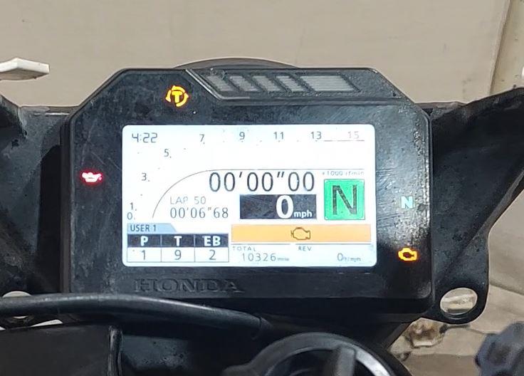 2018 Honda CBR1000 RR SC77 Speedometer Gauge Instrument - 10K 37100-MKF-A21 {{ shop.shopifyCountryName }} - Mototech271