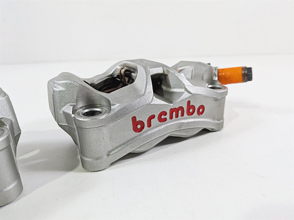 2019 Ducati Panigale V4S V4 S Corse Brembo Front Brake Calipers 100mm 61041821A {{ shop.shopifyCountryName }} - Mototech271