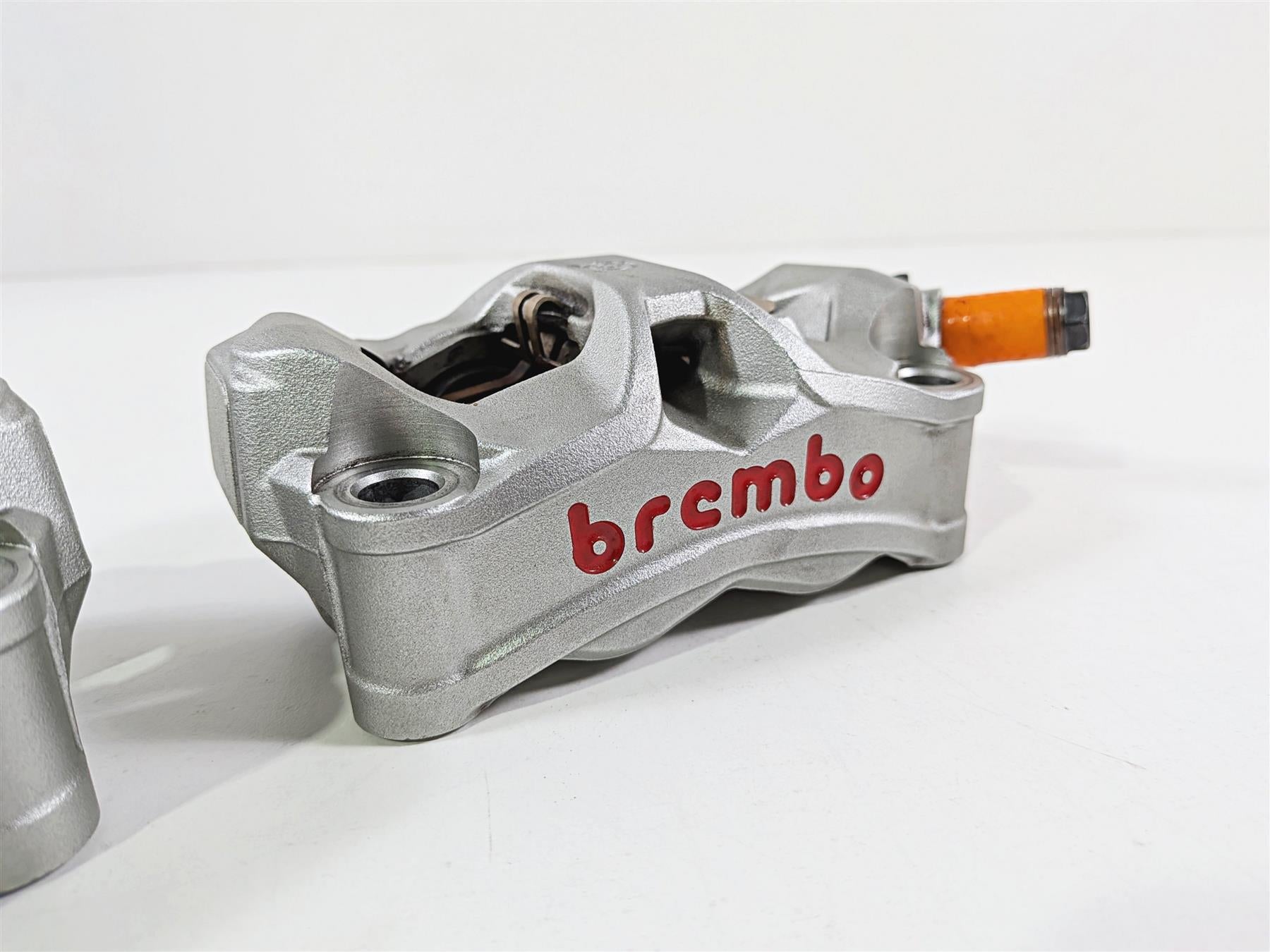 2019 Ducati Panigale V4S V4 S Corse Brembo Front Brake Calipers 100mm 61041821A {{ shop.shopifyCountryName }} - Mototech271