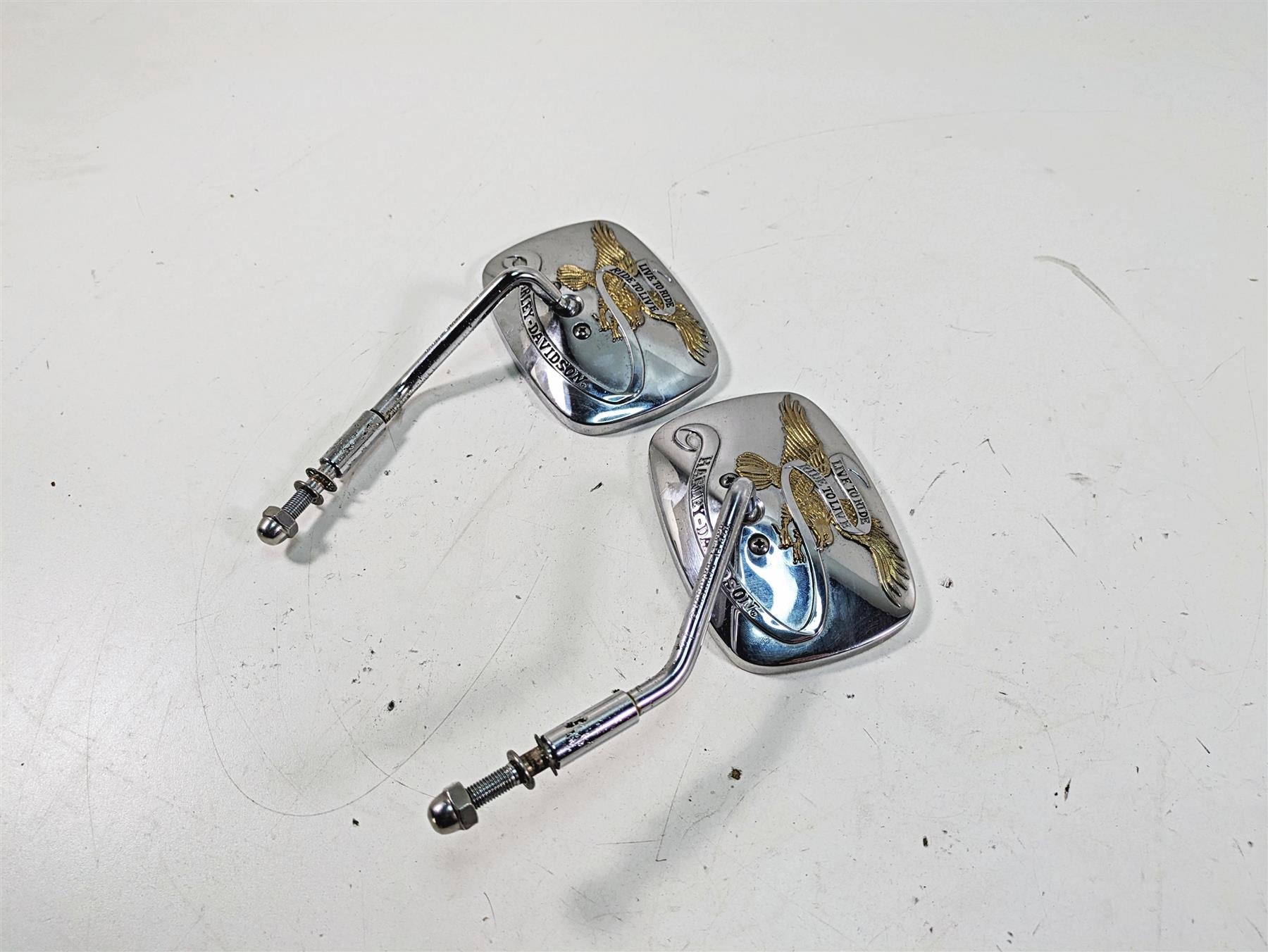 2005 Harley Touring FLHTCUI Electra Glide Rear View Mirror Set
