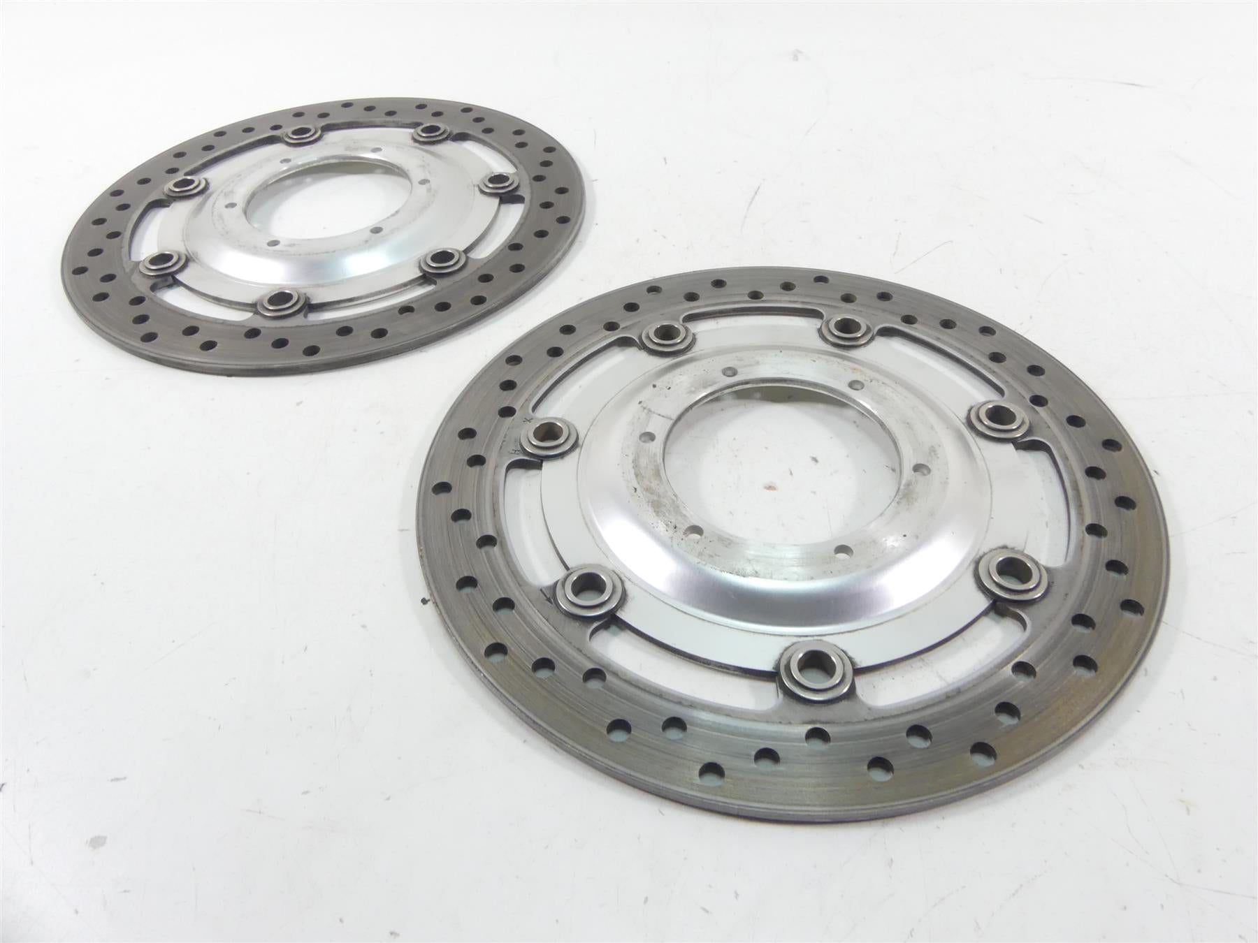 2008 Honda V-Twin VTX1800 N3 Front Brake Rotor Disc Set 45120-MCH-003 {{ shop.shopifyCountryName }} - Mototech271