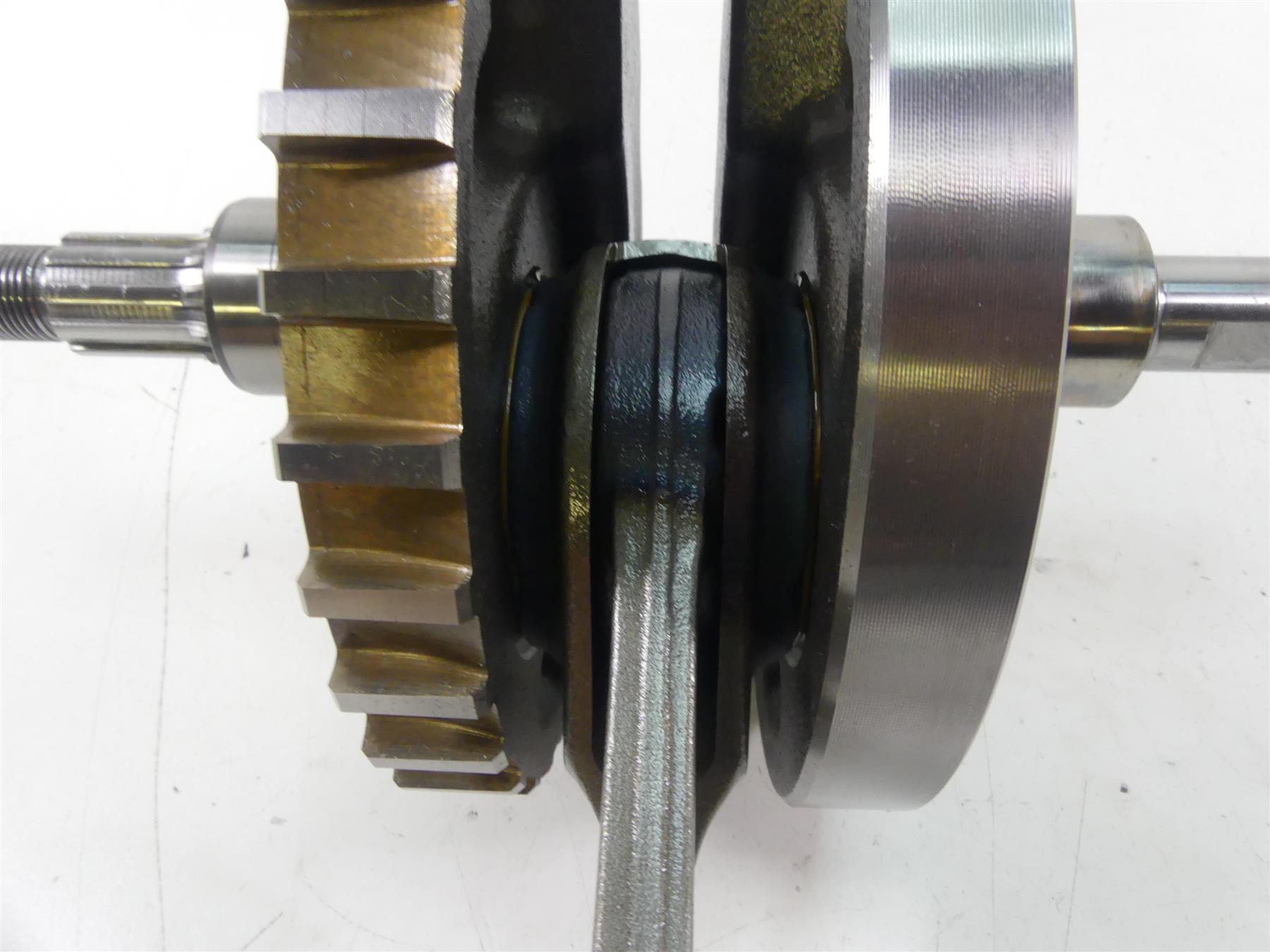 2002 Harley Softail FXSTDI Deuce Crankshaft Flywheel Fly Wheel 23912-00D {{ shop.shopifyCountryName }} - Mototech271