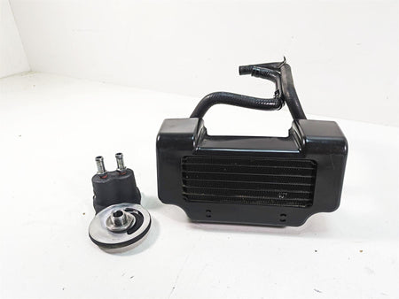 2013 Harley Touring FLHX Street Glide Oil Cooler + Cover & Flange 63083-11A {{ shop.shopifyCountryName }} - Mototech271