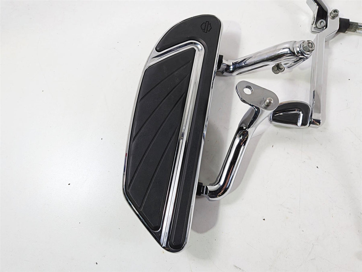 2015 Harley Touring FLTRUSE CVO Road Glide Airflow Chrome Floor Boards 50500436-Mototech271