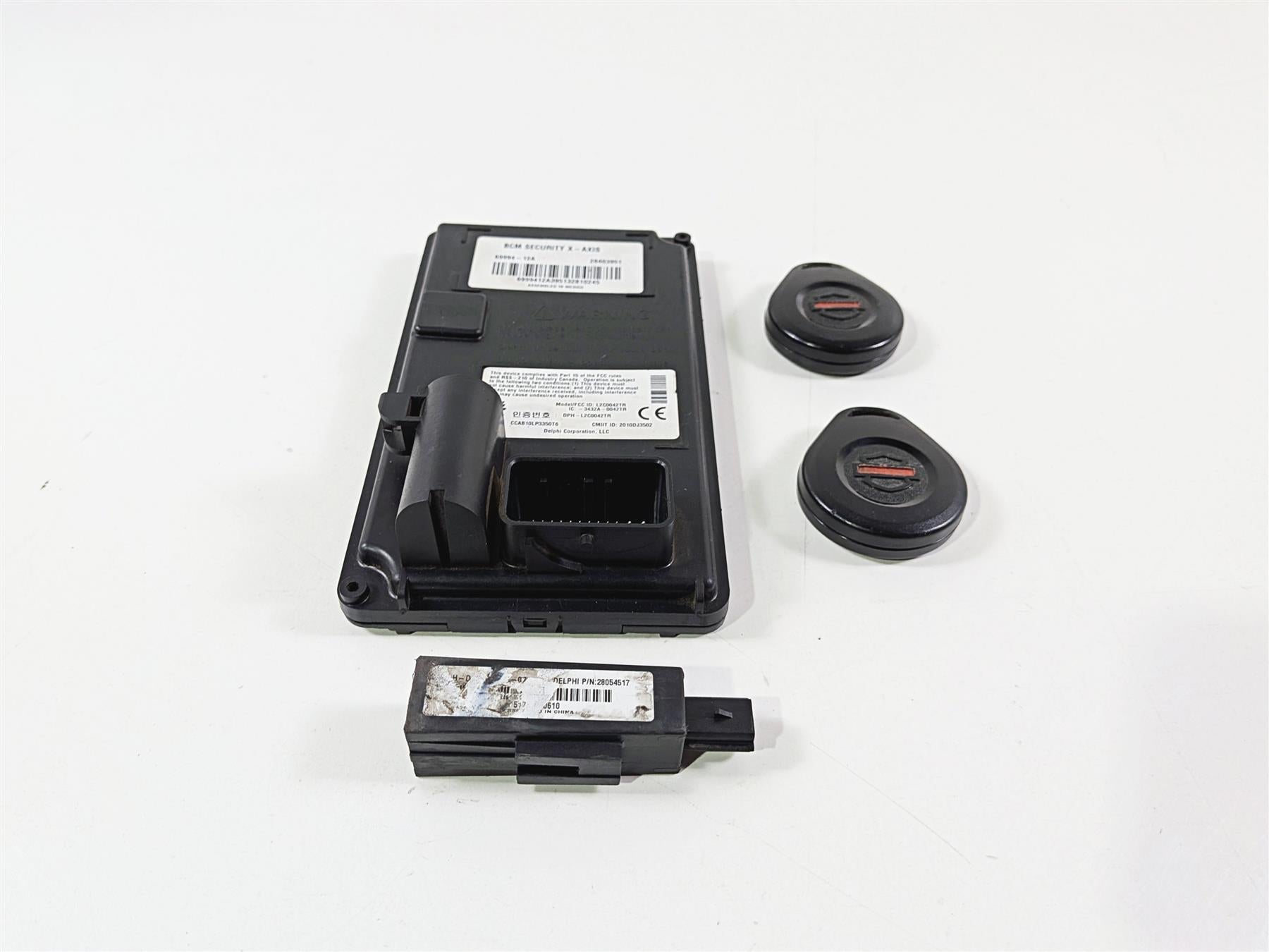 2014 Harley Touring FLHTK Electra Glide Bcm Control Modul & Fob X-Axis 6994-12A-Mototech271