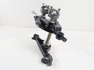 2001 Harley Touring FLHX Street Glide Upper Lower Triple Tree Riser Set 45446-87