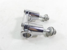 Load image into Gallery viewer, 2016 Harley FLS Softail Slim Handlebar Handle Bar Riser Clamp Set 56998-09
