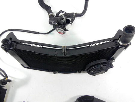 2012 Yamaha VMX17 VMAX 1700 Upper Radiator Fan Cover Hoses Set 2S3-12461-09-00 {{ shop.shopifyCountryName }} - Mototech271