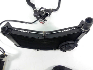 2012 Yamaha VMX17 VMAX 1700 Upper Radiator Fan Cover Hoses Set 2S3-12461-09-00 | Mototech271