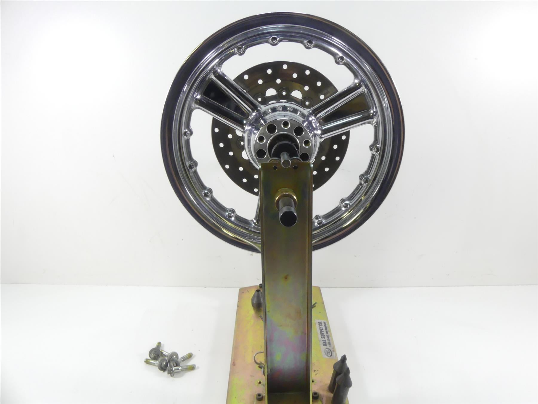 2004 Harley FLHTC SE CVO Electra Glide Straight Rear Wheel Rim 16x3 43482-04 {{ shop.shopifyCountryName }} - Mototech271
