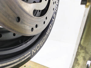 2015 Harley FXDF Dyna Fat Bob Rear Wheel Rim Straight 16x5 Black 40900261