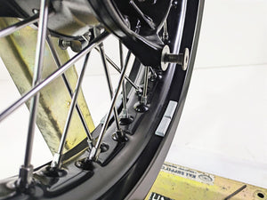 2015 BMW R nineT K21 17x3.5 Front Wheel Black Spoke Rim - Wobble 36318546108 36318544512 | Mototech271