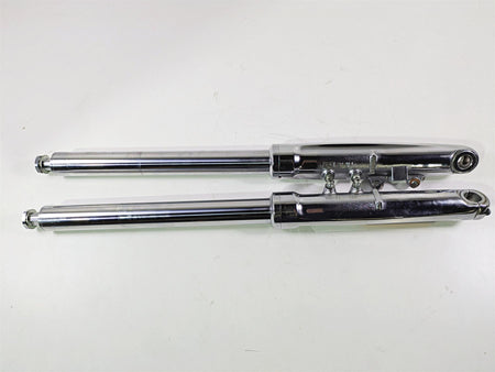 2008 Harley FXCWC Softail Rocker Straight Chrome Front Fork Leg Set 46950-08 {{ shop.shopifyCountryName }} - Mototech271
