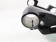 Load image into Gallery viewer, 2010 Harley VRSCF Muscle Rod Black Upper Lower Triple Tree Clamp Set 46892-09A | Mototech271
