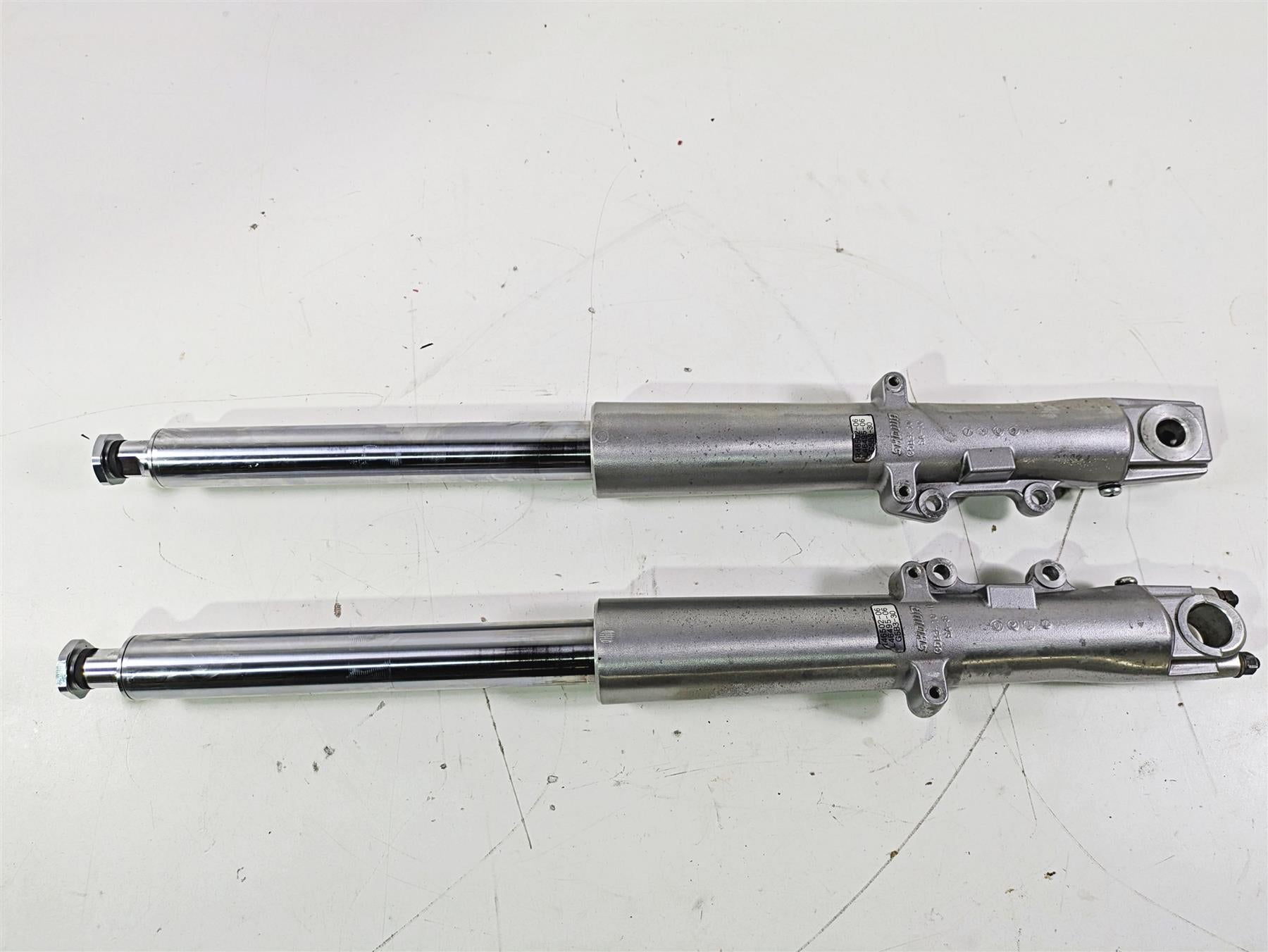2008 Harley Touring FLHTP Electra Glide Straight Front Fork Set -Read 46502-06 {{ shop.shopifyCountryName }} - Mototech271