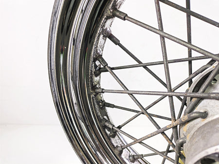 2002 Harley FLSTC Softail Heritage 16x3 Spoke Rear Wheel Rim 40975-05A {{ shop.shopifyCountryName }} - Mototech271
