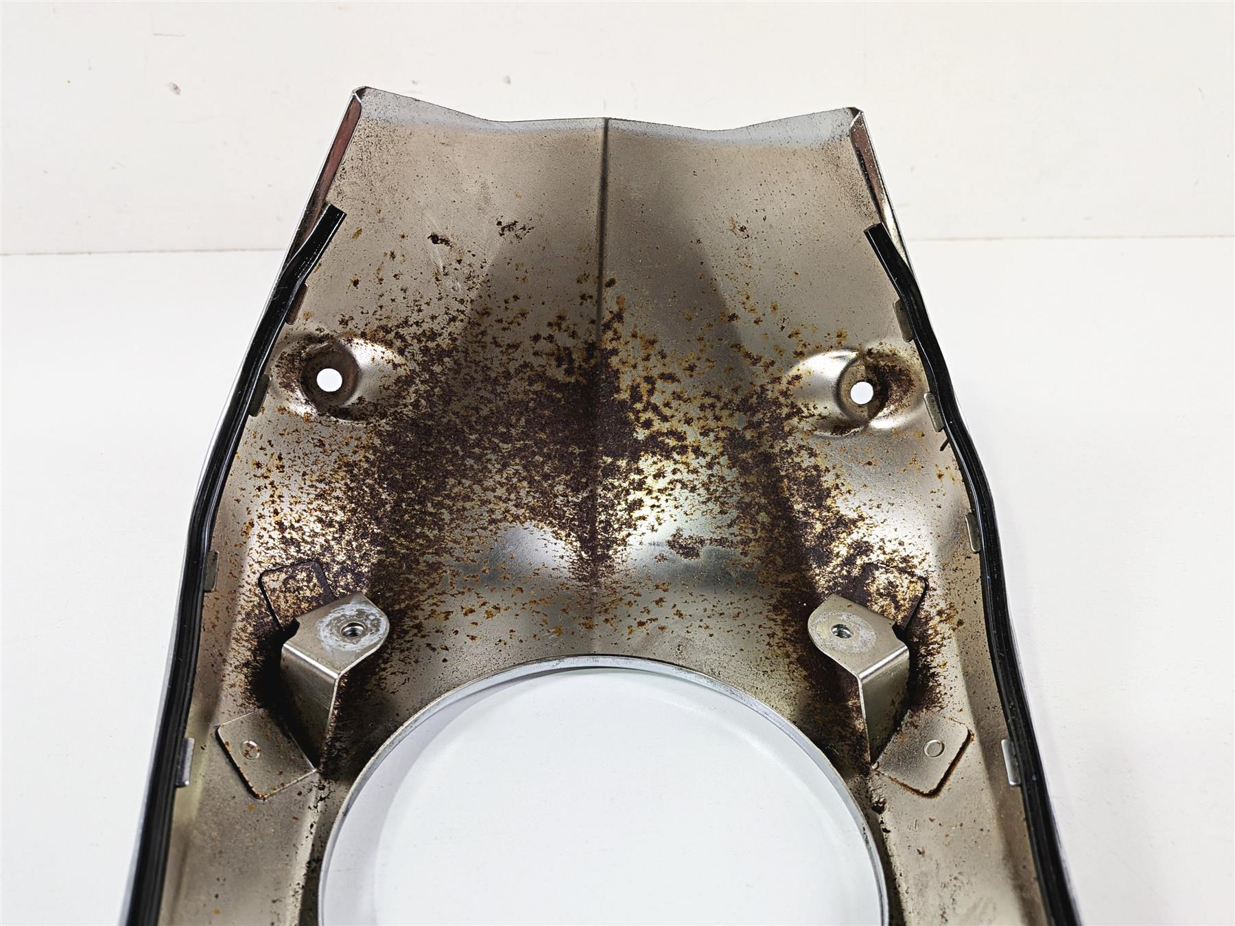 2012 Yamaha XV1900 Raider S Tank Gauge Dash Chrome Cover - Read 5C7-83559-00-00 {{ shop.shopifyCountryName }} - Mototech271