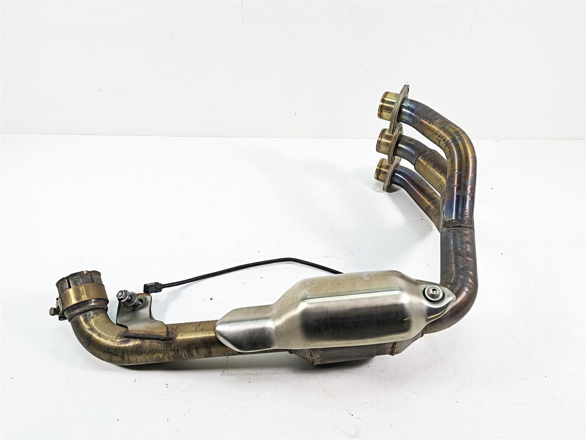 2012 Triumph Tiger 800XC ABS Oem Exhaust Header Manifold Pipe T2205036 {{ shop.shopifyCountryName }} - Mototech271