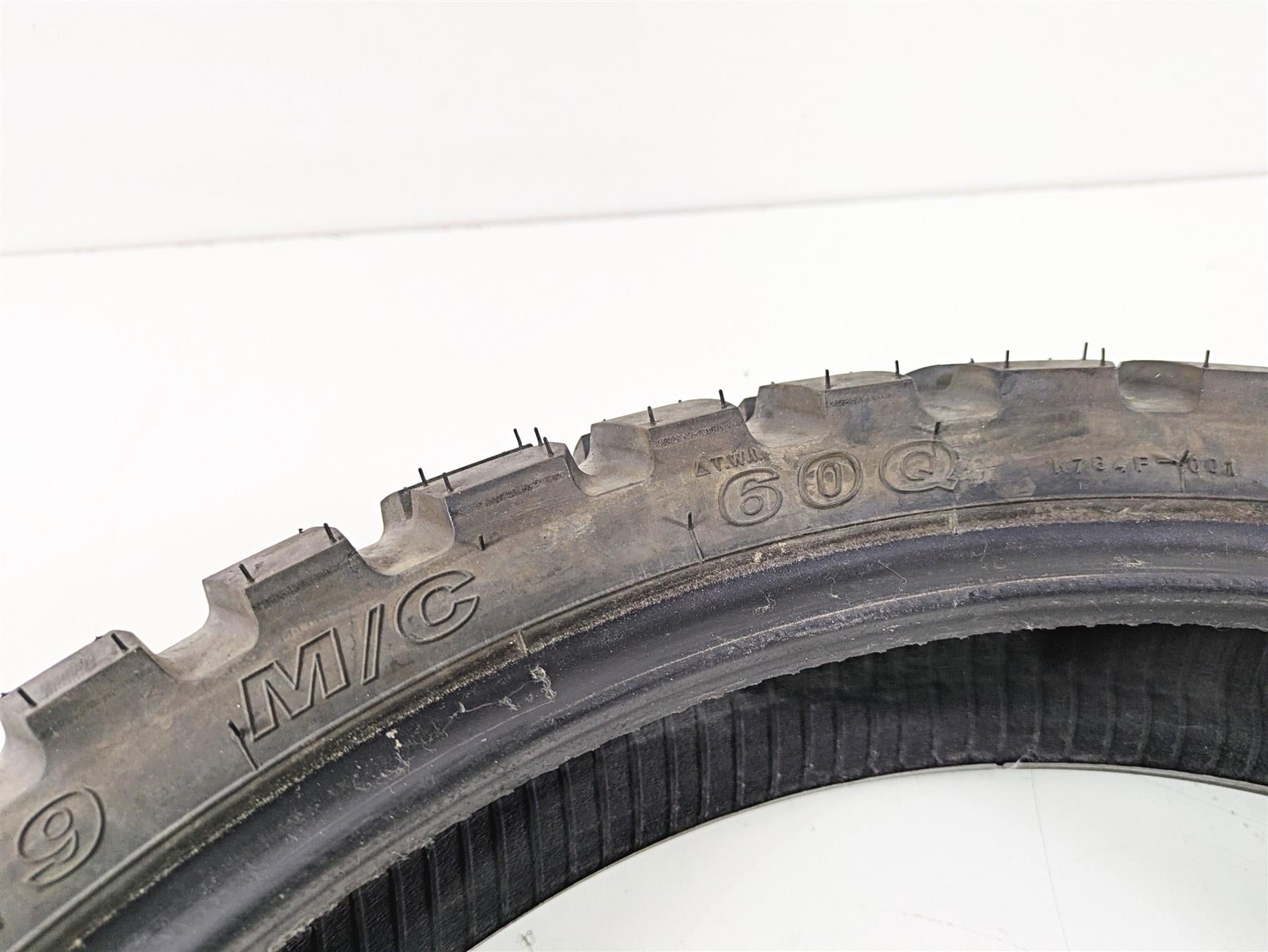 Used Front Motorcycle Tire Kenda Big Block 120/70B19 R19 60Q 170M2004 {{ shop.shopifyCountryName }} - Mototech271