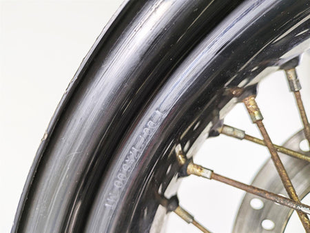 2008 Harley FLSTSB Cross Bones Straight 17x6 Rear Wheel Spoke Rim 44936-08 {{ shop.shopifyCountryName }} - Mototech271