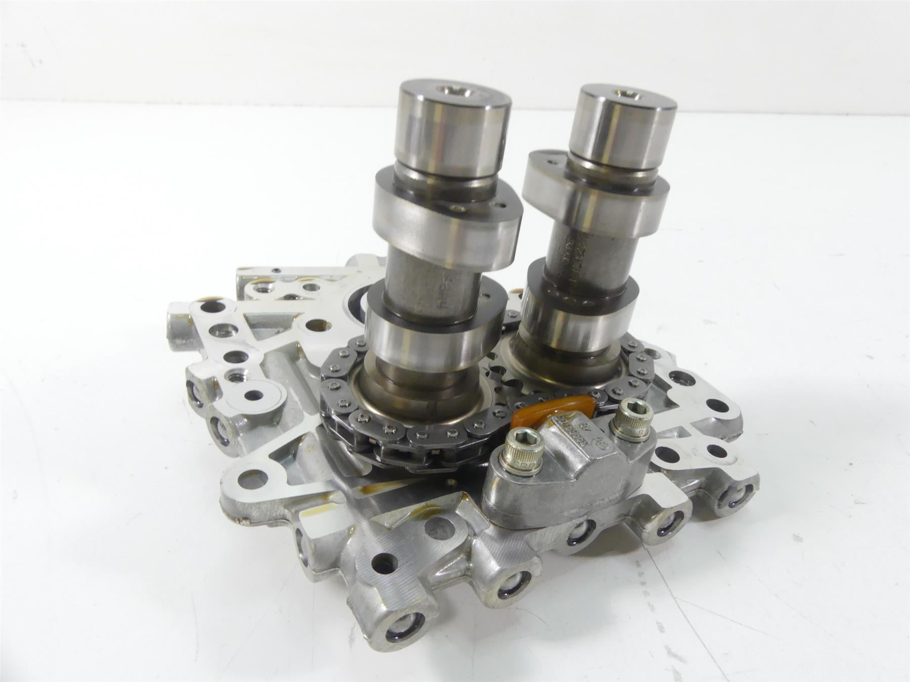2014 Harley Touring FLHX Street Glide Camshafts Cam Plate Holder Set 9K 25358-06 {{ shop.shopifyCountryName }} - Mototech271
