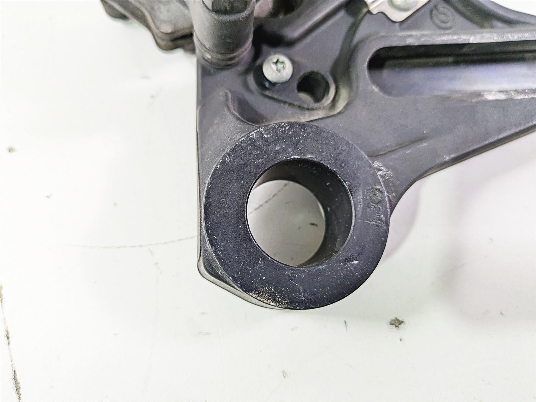 2017 BMW S1000RR K46 Brembo Rear Brake Caliper & Bracket 34217718562 {{ shop.shopifyCountryName }} - Mototech271