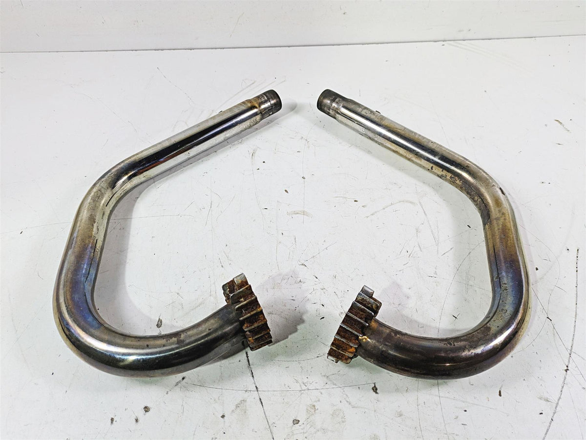 1998 Moto Guzzi California 1100 EV Oem Exhaust Header Set GU29120950 GU29120951 {{ shop.shopifyCountryName }} - Mototech271