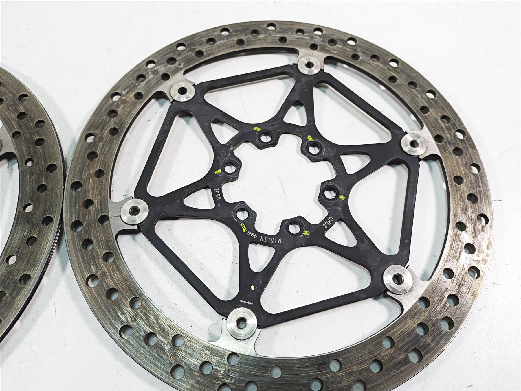 2021 Aprilia RS660 Front Brake Rotor Disc Set B044279 B044280 {{ shop.shopifyCountryName }} - Mototech271