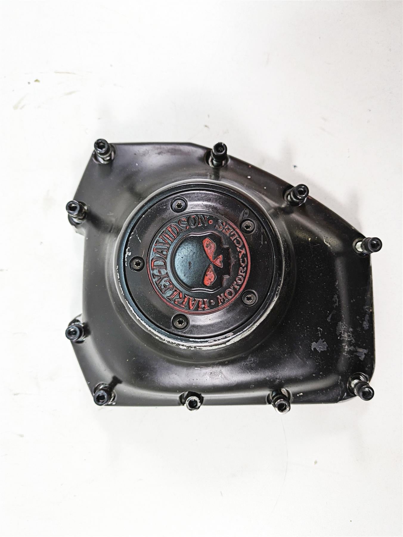 2009 Harley FXDC Dyna Super Glide Custom Side Engine Cam Cover 25362-01A {{ shop.shopifyCountryName }} - Mototech271