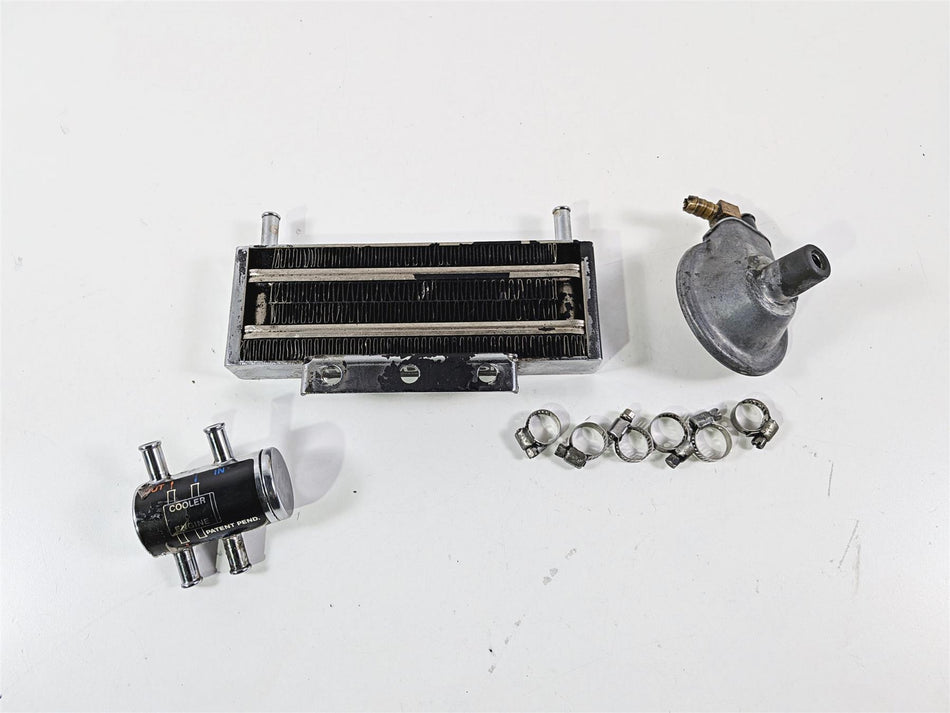 1990 Harley Touring FLHTC Electra Glide Lockhart Oil Cooler Set 233984 {{ shop.shopifyCountryName }} - Mototech271
