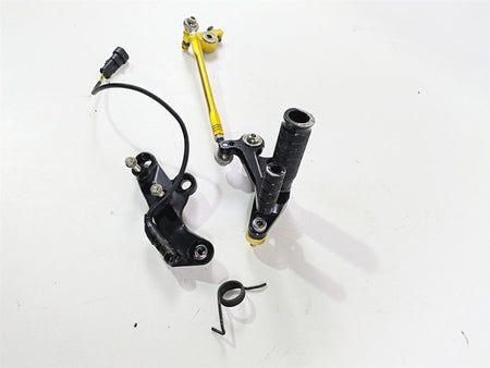2010 Ducati Streetfighter 1098 S Right Rearset & Brake Pedal - For Parts {{ shop.shopifyCountryName }} - Mototech271