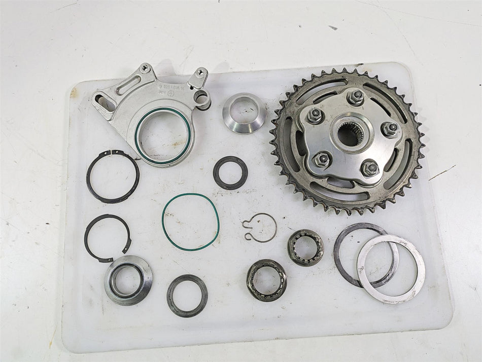 2012 Ducati Streetfighter 848 Rear Sprocket Brake Mount & Axle Parts Set 82510381A {{ shop.shopifyCountryName }} - Mototech271