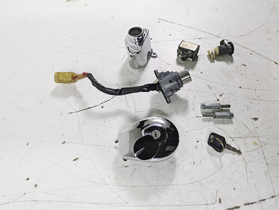 2002 Honda GL1500 CD Valkyrie Deluxe Ignition Switch Key Lock Set 35010-MZ0-A40 {{ shop.shopifyCountryName }} - Mototech271