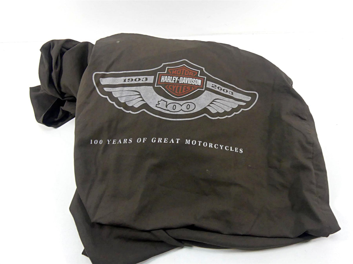 2003 Harley Touring FLHTCI E-Glide 100TH Large Bike Dust Cover 91627-03 {{ shop.shopifyCountryName }} - Mototech271