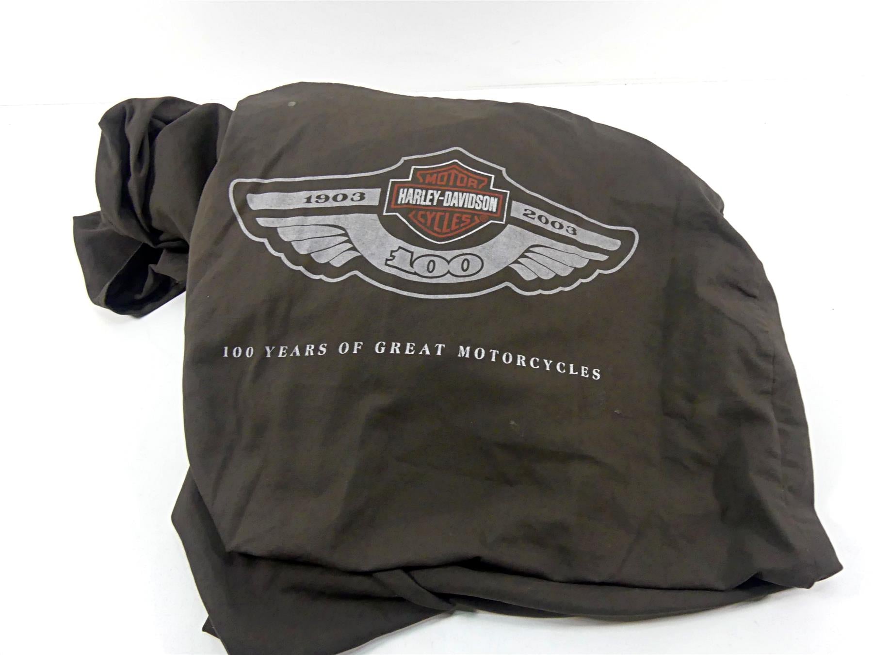 2003 Harley Touring FLHTCI E-Glide 100TH Large Bike Dust Cover 91627-03 {{ shop.shopifyCountryName }} - Mototech271