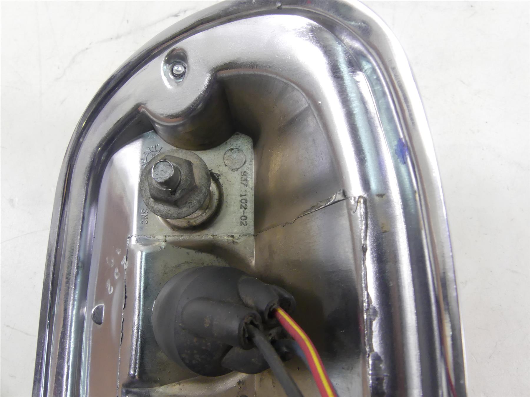2000 Harley Dyna FXR4 CVO Super Glide Rear Taillight Tail Light Lamp 68048-93B {{ shop.shopifyCountryName }} - Mototech271