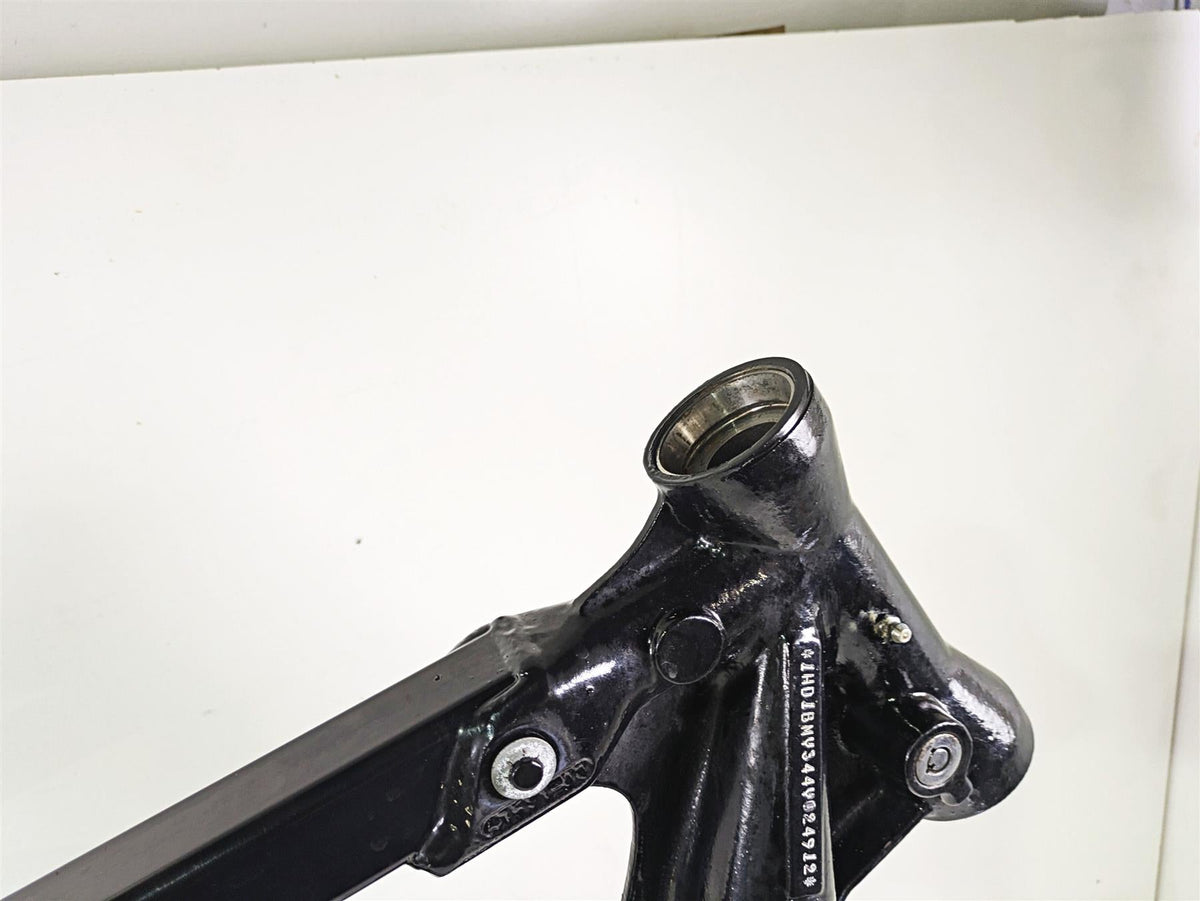 2004 Harley Softail FLSTF Fat Boy Straight Main Frame Chassis With Salvage Texas Title 47008-00C {{ shop.shopifyCountryName }} - Mototech271