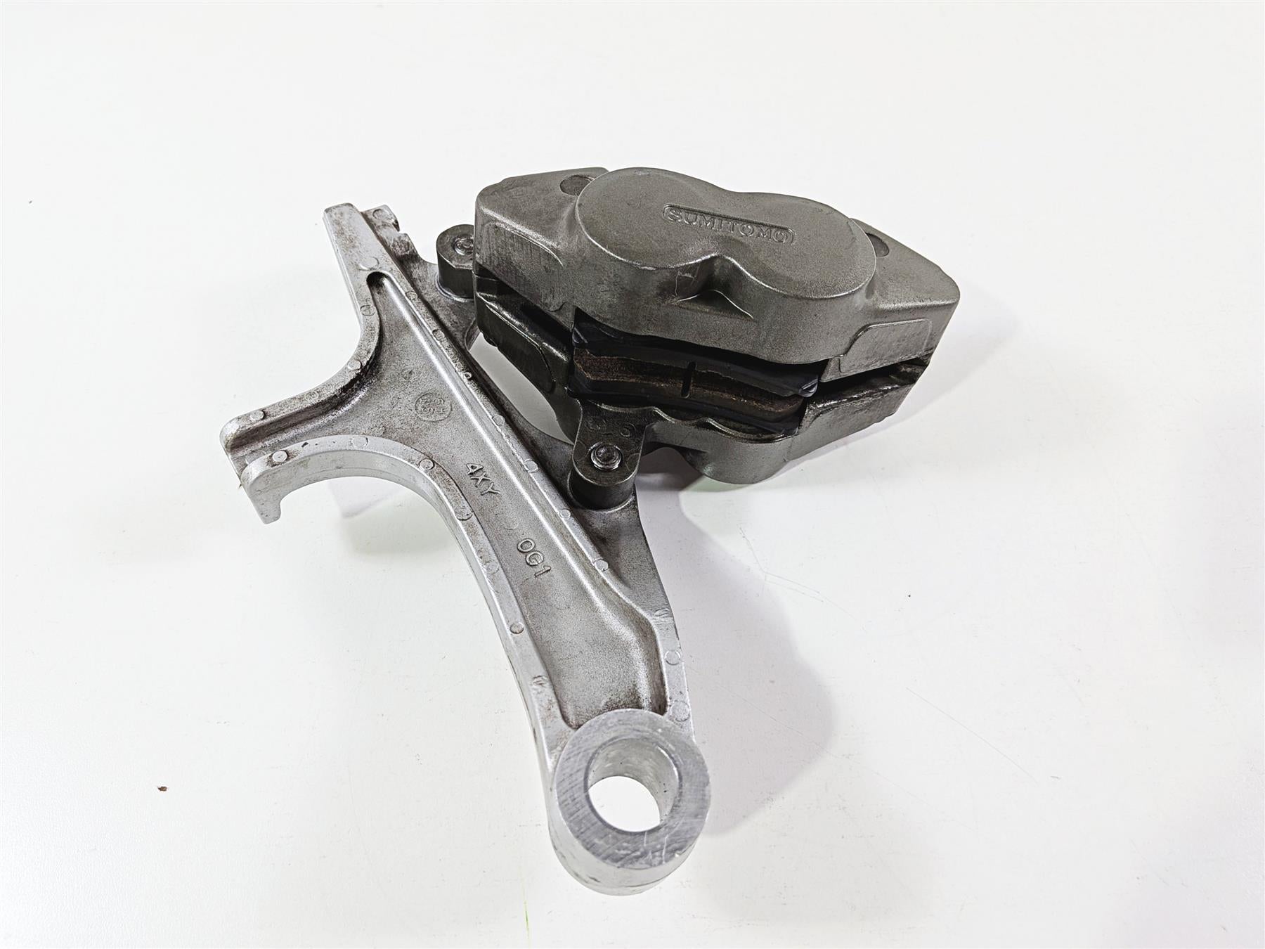 2006 Yamaha XVZ1300 Royal Star Rear Brake Caliper & Bracket 4NK-2580W-00-00 {{ shop.shopifyCountryName }} - Mototech271