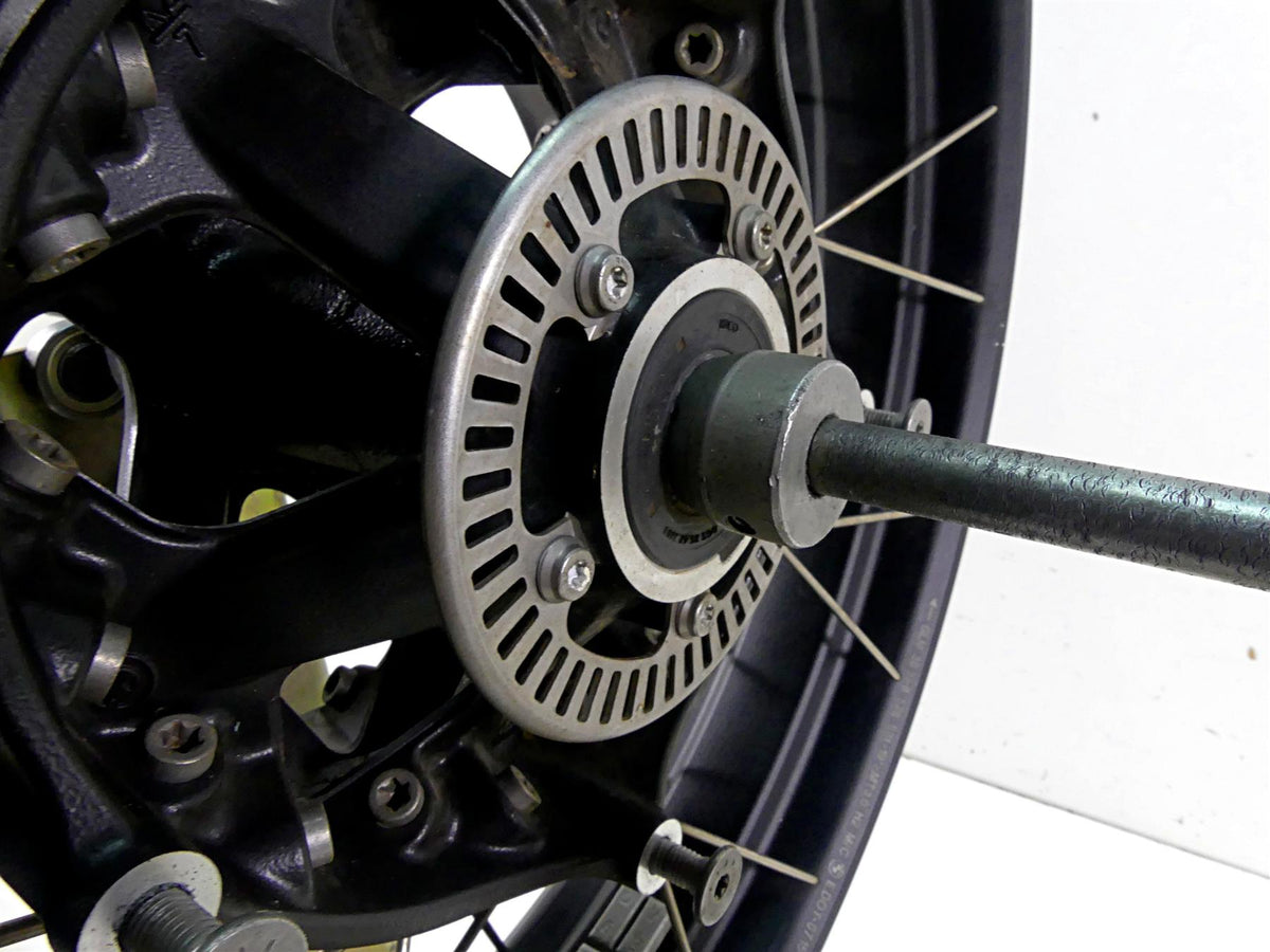 2016 BMW R1200GS Adv K51 Straight Front Wheel Rim Spoke Black 18x3 36318528530 {{ shop.shopifyCountryName }} - Mototech271