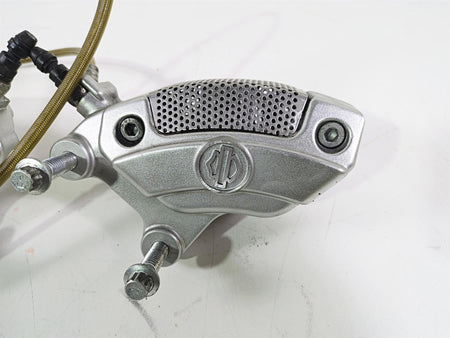 2006 Harley VRSCR Street V-Rod Front Brake Caliper Set Silver 44505-06A 44506-06 {{ shop.shopifyCountryName }} - Mototech271