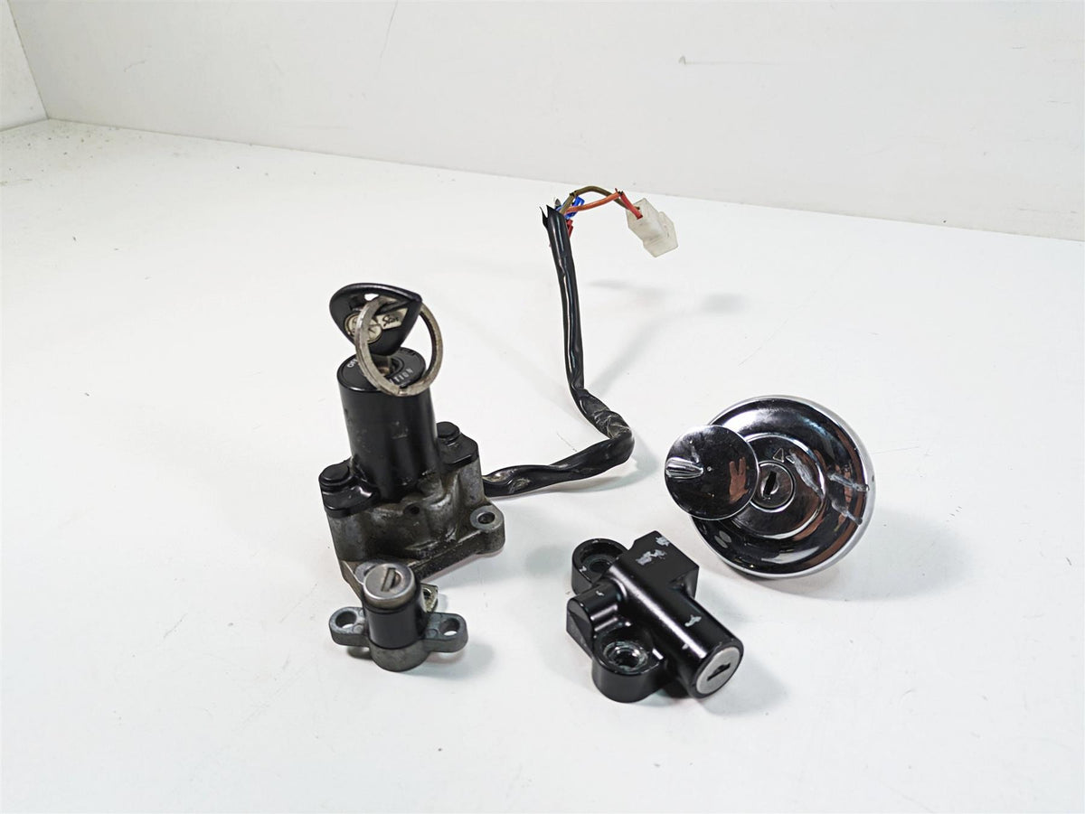 2009 Yamaha XV1900 Raider Ignition Switch Gas Cap Steering Key Lock 5C7-82510-00 {{ shop.shopifyCountryName }} - Mototech271