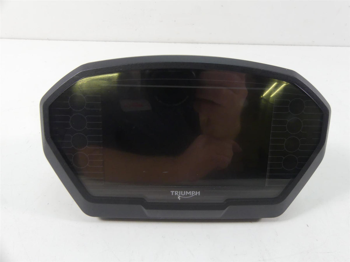 2018 Triumph Street Triple 765RS Speedometer Gauge Instrument Screen 3K T2508462 {{ shop.shopifyCountryName }} - Mototech271