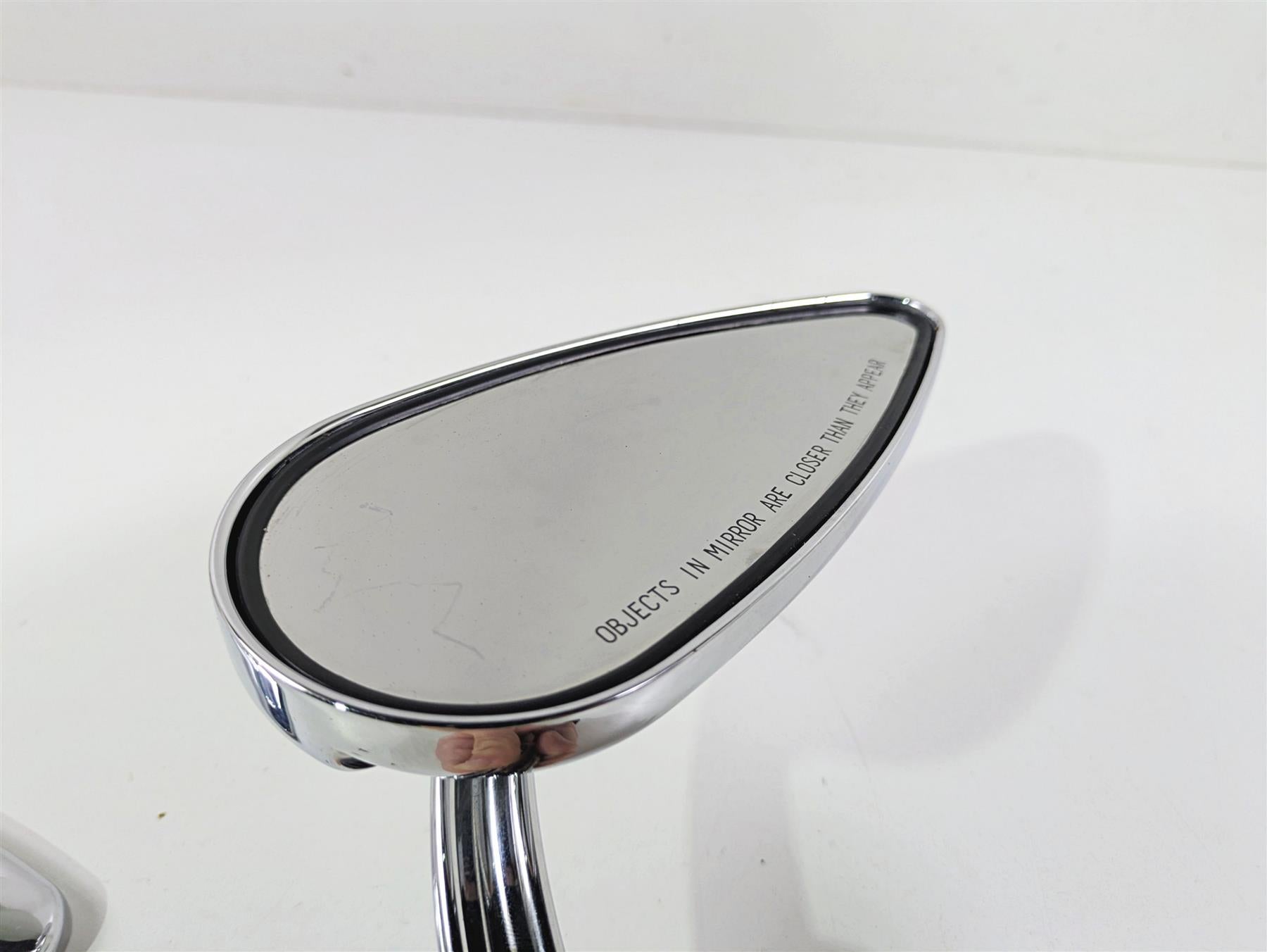 2007 Harley Sportster XL1200 C Willie G Skull Teardrop Mirrors 91315-04 {{ shop.shopifyCountryName }} - Mototech271