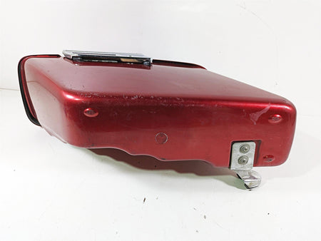 2012 Harley FLD Dyna Switchback Left Saddlebag Saddle Bag Red 90200019BDK {{ shop.shopifyCountryName }} - Mototech271