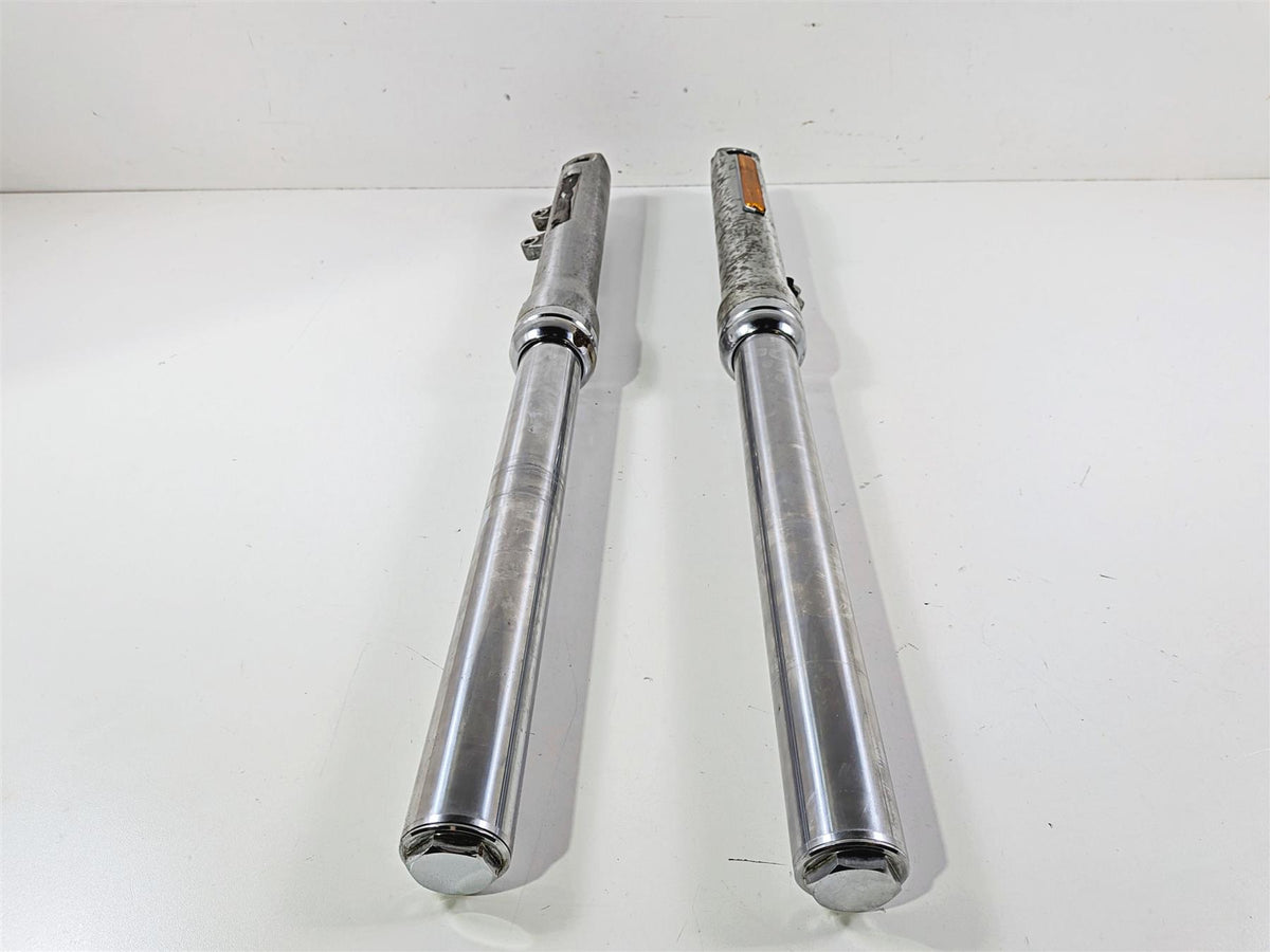 2007 Harley Dyna FXDB Street Bob Straight Front Fork Leg Set - Read 45947-06A {{ shop.shopifyCountryName }} - Mototech271